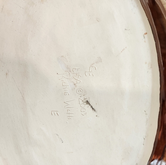 Good Earth Pottery Medium Oval Platter by Richie Watts - Picture 4 of 8